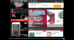 Desktop Screenshot of discoradio.it